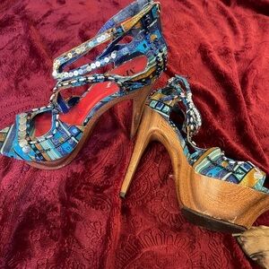 6 inches platform Minx heels